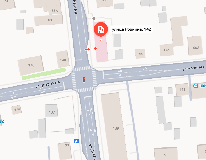 Схема проезда